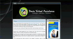 Desktop Screenshot of davisvirtualassistance.com